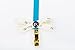 Zip My Dress Zipper Puller with Turquoise Blue Ribbon | Zipper Aid