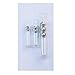 50 Worm Jig Fishing Lure Glass Rattles Insert Tube Rattles Shake Attract Fly Tie Tying (50 Pcs, 3mm) a Rod Tamer Strap for Free