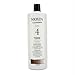 Nioxin System 4 Cleanser For Fine Hair, Chemically Treated, Noticeably Thinning Hair - 1000ml/33.8oz