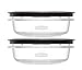 Rubbermaid Premier Food Storage Container, Grey, 3-Cups (Pack of 2)