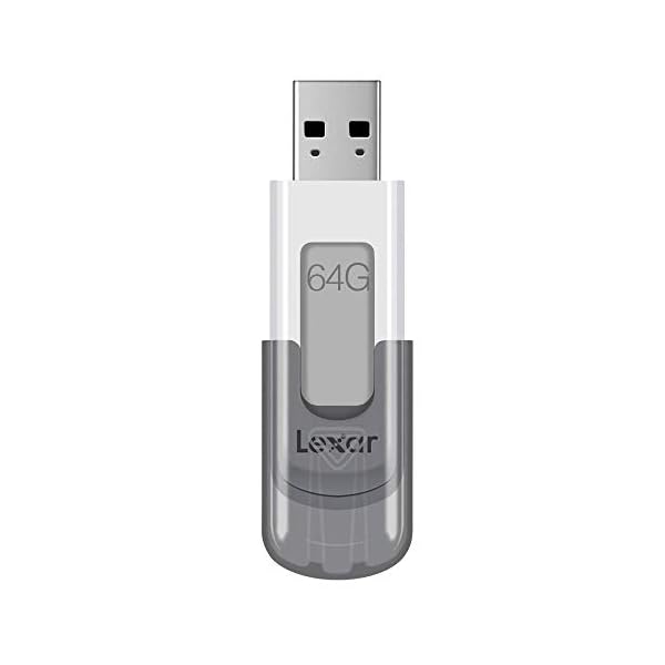 Lexar JumpDrive V100 USB-Stick (64 GB, USB 3.0), Grau (LJDV100-64GABNL) – Bild 3
