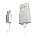 Micro USB Charger Cord for Andriod Smartphone Digital Camera Toys PDA Tables Connection 2.4 A（39 inchs silver)