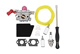 MOTOKU Carburetor Air Filter Carb Adjusting Tool for Poulan VS-2 BVM200FE Leaf Blower Craftsman Weedeater Poulan Trimmer Replaces Husqvarna 545081857 Zama C1U-W43
