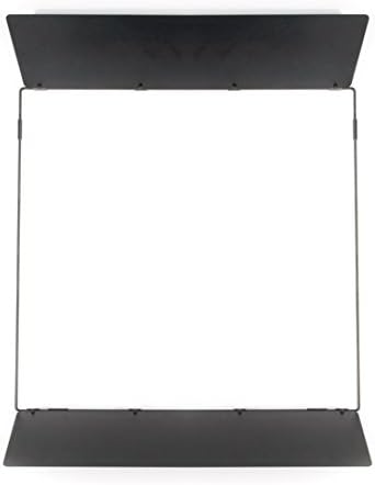 Limelite VB-1502 Mosaic 2 x 2 Inches 2-Leaf Barndoor Set (Black)