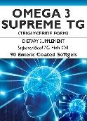 Omega 3 Supreme With Enteric Coating - 900mg EPA 600mg DHA Per Serving