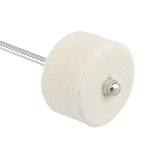 Lamica Medium Drum Beater Pedal Bass Kick Hammer Felt Percussion Beats Drummer Instrument Parts Accessories