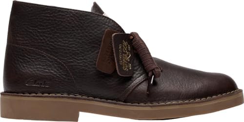 Clarks Larvik Mid Leather Lace Up Boot Dark Tan Oily Amazon.com | Clarks Mens Un Larvik Top Lace-Up Boots, Tan  main image 3