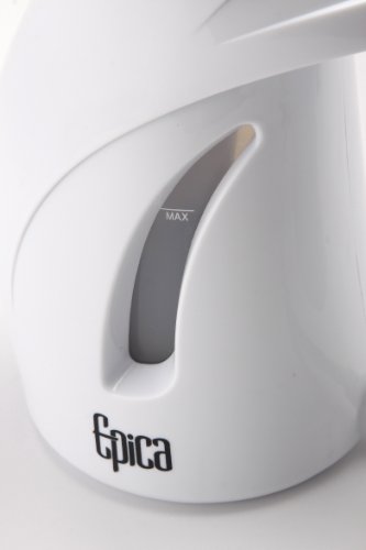 Epica Powerful 800 Watt Handheld Garment Steamer for Clothing with Fabric Brush and Lint Remover -12 Minutes of Continuous Steam!