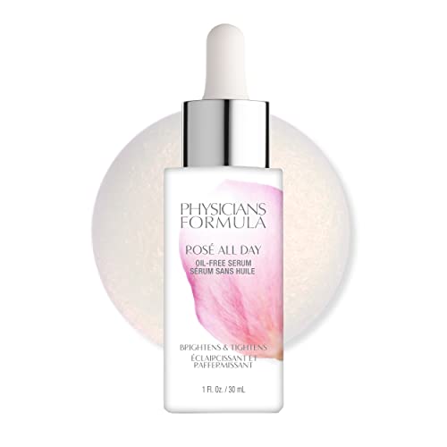 Physicians Formula Rosé All Day Oil-Free Serum, Antioxidant-Rich Formula with R…