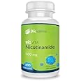 Nicotinamide Vitamin B3 | Skin Care | Natural Supplement 500 mg 100 Capsules | Supports Skin Health | Healthy Cell Repair