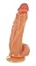 Lynx 9-Inch Suction Cup Dildo - Light