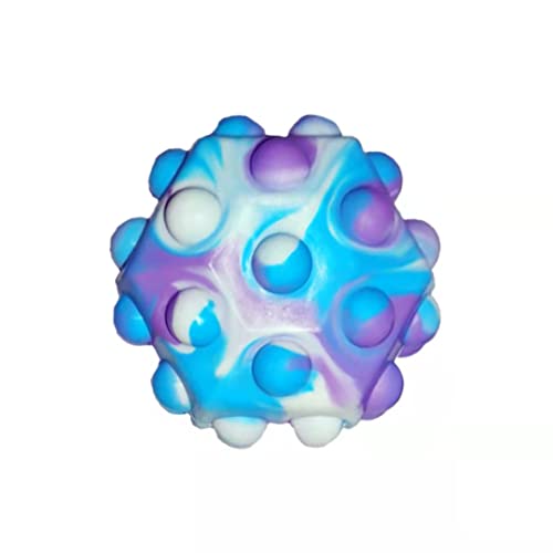 Push Bubbles tie dye 3D Anti-Stress Ball Silicone Decompression Sensory