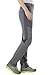 Women’s Lightweight Quick Dry Pants with Zipper Pocket for Hiking by Makino