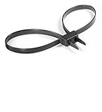 Tactical Disposable Handcuff (Black) 10 Pack