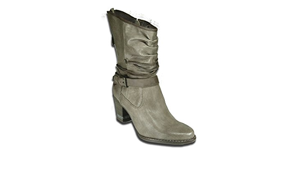 Mustang - Botas de media caña Mujer , color Hueso, talla 44 EU : Amazon.es:  Zapatos y complementos