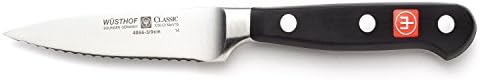 Wusthof Classic 3 1/2 Inch Scalloped Serrated Paring Knife