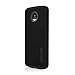 Incipio Cell Phone Case for Moto Z Force - Black and Black