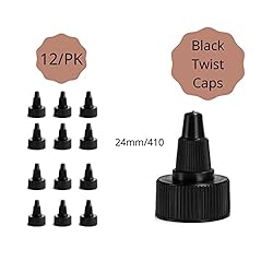kelkaa Caps 24/410 Black Twist Caps with 0.115