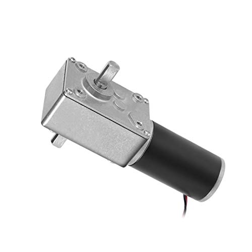 Moteur Réducteur 12V DC - 2RPM - Arbre 8mm - Pour Ventilateur, Instrument Beauté, Automatisme
