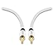 3.5mm Audio Cable Male to Male, GearIt (25 Feet/7.62 Meters) 3.5 mm M/M Auxiliary Stereo Audio Connectors White