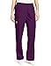 WonderWink Women's Quebec Full Elastic Cargo Pant, Eggplant, Small