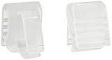 COMMERCIAL CHRISTMAS HARDWARE 100 Count Little Mo Light Clip Holder Versatile Clip Attaches Securely To Singles & Gutters