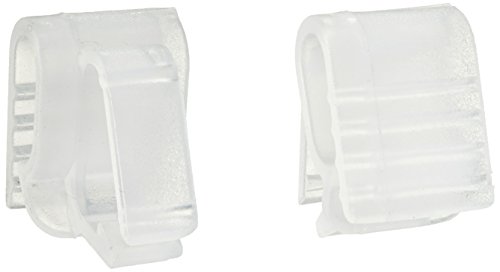 COMMERCIAL CHRISTMAS HARDWARE 100 Count Little Mo Light Clip Holder Versatile Clip Attaches Securely To Singles & Gutters