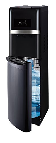 Primo Deluxe Bottom Loading Hot/Cool/Cold Water Dispenser, Black Stainless
