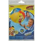 Disney Junior Mickey Mouse Inflatable Beach Balls 3 Pack - Pool Toys For Kids in Summer
