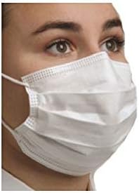 Mydent Defend ASTM Level 1 Dual Fit Earloop Face Mask, ASTM Level 1, White MK-7120