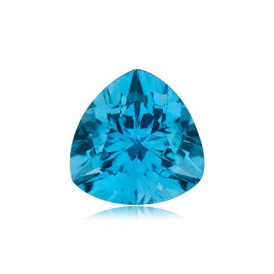  Mysticdrop 0.88-1.73 Cts of 7 mm AAA Trillion Swiss Blue Topaz (1 pc) Loose Gemstone