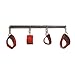 Adult flirting supplies Interest stainless steel handcuffs ankle bracelets suit Adult leather products Hot Sale Sex Toy Adjustable Steek Spreader Bars with Cuffs Bondage (Red)
