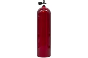 Catalina Cylinders 80 Cubic Foot Aluminum Scuba Cylinder with Sherwood Scuba Pro Valve (K/DIN)