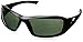 Edge TXB21-G15-7 Brazeau Polarized Wrap-Around Safety Glasses, Anti-Scratch, Non-Slip, UV 400, Military Grade, ANSI/ISEA & MCEPS Compliant, 5.04