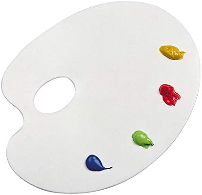 Acrilico Transparente Paleta Pintura Paleta Pintura Transparente Paleta De Arte Para Diy Art Pintura Artesanal 20 X 30 Cm Amazon Es Hogar