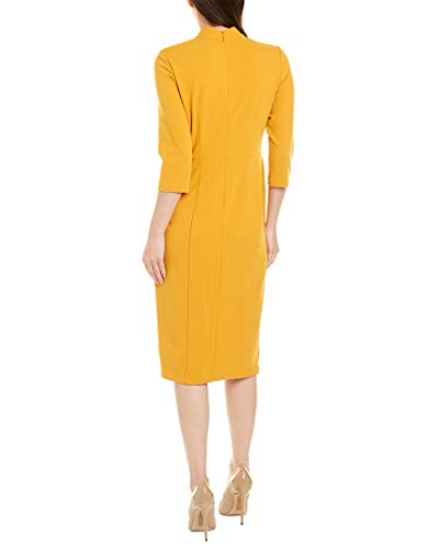Red Velvet Long Sleeve Midi Dress - F3