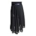 woosun Adult Ladies Sheer Wrap Skirt Ballet Skirt Women Dance Over Scarf Long Skirt 80cm Length