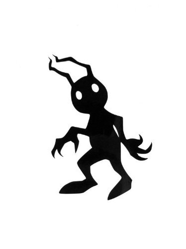 Kingdom Hearts Guy WHITE Vinyl Car/Laptop/Window/Wall Decal - //coolthings.us