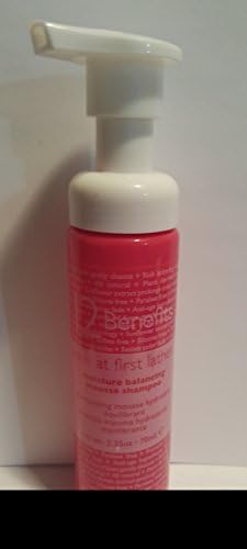 12 Benefits Love At First Lather Moisture Balancing Mousse Shampoo 2.25 Oz