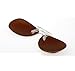 Jaky Retro Polarized Glasses Clip on Flip up Classic AVIATOR Mens&Womens Sunglasses