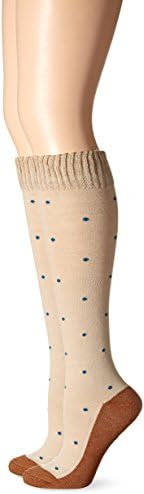 Women's Fashion Knee High Dotted Work Socks