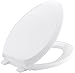 French Curve Quiet-Close elongated toilet seat