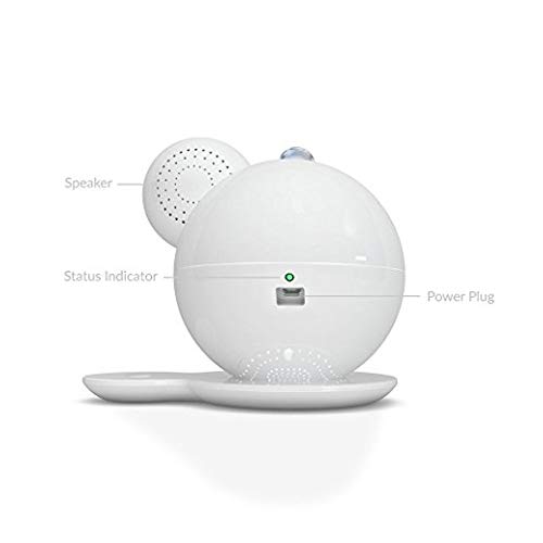 iBaby M7 Premium WiFi Baby Monitor 1080P Wireless Infant Video Camera, Night Vision, Motion and Cry Alert, with Temperature & Humidity Sensors, Air & CO2 Sensors - Thumbnail 4