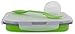 Smart Planet EC-34 Small Eco Silicone Collapsible Meal Kit Lunch Box, Green