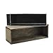 CYS EXCEL Rectangular Decorative Planter Box with Removable Zinc Metal Liner (H:5