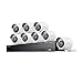 Samsung Wisenet SDH-C84080BF 8 Channel 4 MP Super HD DVR Video Security System 8 Weather Resistant Bullet Camera (SDC-89440BC) with 1TB Hard Drive (Renewed)