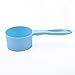 Super Design 1/2 Cup Dog Food Scoop for Container Melamine Measuring Scoop for Dogs Cats Birds and Rabbits Pet Food Feeding Scoop Dishwasher Safe - Baby Blue