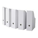 Ikea Flyt Magazine file, White, Set of 25 (500.223.54X5)