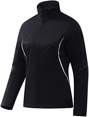 FIT SPACE Golf Rain Jacket for Women Hi-Waterproof Hi-Breathable 20K Ultra Lightweight Sportswear Casual Coat FIT SPACE Golf Rain Jacket for Women Hi-Waterproof Hi-Breathable 20K Ultra Lightweight Sportswear Casual Coat