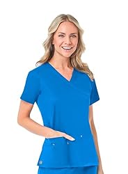 Maevn Women's Blossom Mock Wrap Top
